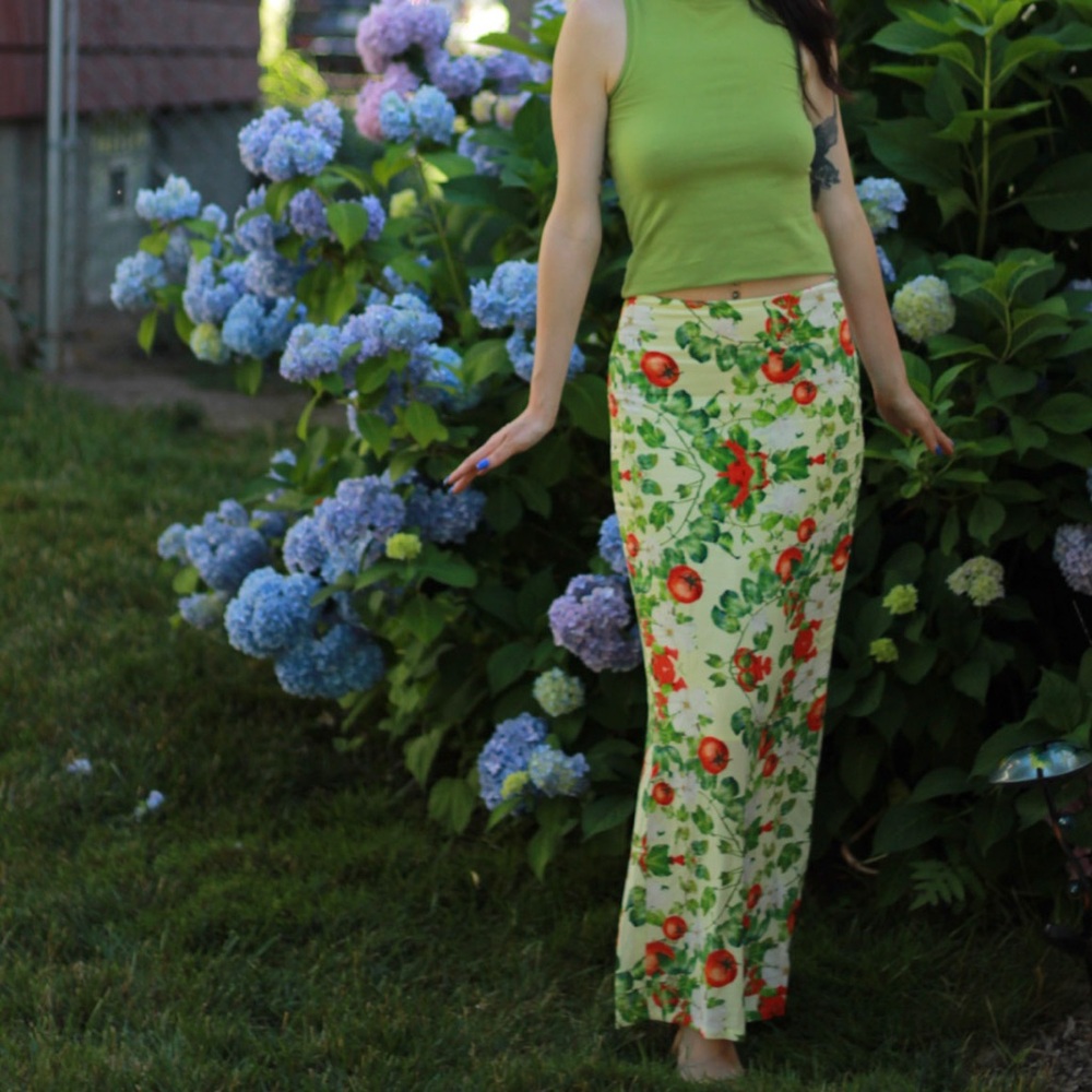 Tomato Girl Summer Maxi Skirt